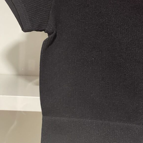 Wild Fable Black Cropped Ribbed Top - Picture 2 of 4